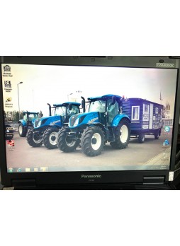 Panasonic CF52 laptop installed New Holland Electronic Service Tools CNH EST 8.9 Engineering level 